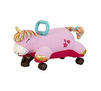 Little Tikes Oreiller coureur licorne en peluche douce pour enfants à partir de 1,5 ans, taille L, rose