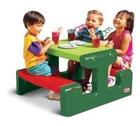 Little Tikes Outdoor Junior Picnic Table - Evergreen