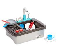 Little Tikes Évier et cuisinière First Sink & Stove interactif et réaliste avec sons Clair