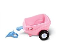 little tikes Princess Cozy Coupe Trailer - Jouet remorque pour Enfants, Encourage Le Jeu créatif, Convient aux Enfants âgés de 3 à 10 Ans