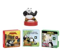 little tikes Story Dream Machine DreamWorks Animation Story Collection - Kung Fu Panda Dragon Warrior Collection - 3 Livres d'Histoires et 1 Figurine - pour Les Enfants de Plus de 3 Ans