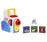 little tikes Story Dream Machine Starter Pack avec 3 Contes de Fées Classiques - Projecteur Audio, Lumineux et Sonore pour Enfants - avec 3 Histoires et 1 Figurine - pour Enfants Dès 3 Ans