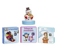 Little tikes Story Dream Machine Story Collection Snowy Day Collection - 3 Livres d'histoire et 1 Figurine Audio Play - pour Tout-Petits et Enfants - Jouet pour Filles et garçons à partir de 3 Ans