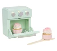 Little Tikes Sweet Spaces - Four Jouet Couleur Vert d’Eau avec Cupcakes Qui changent de Couleur et Accessoires, activités pour Faire de la pâtisserie comme Les Grands, pour Enfants de 3 Ans et +