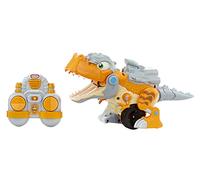 Little Tikes T-Rex Strike - Jouet télécommandé - Mâche, marche, tourne & rugit - Véhicule dinosaure avec de la musique & SFX - 4 ans +