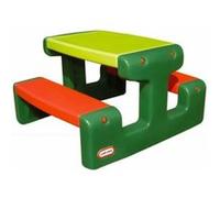 Little Tikes Table de pique-nique Junior vert et orange