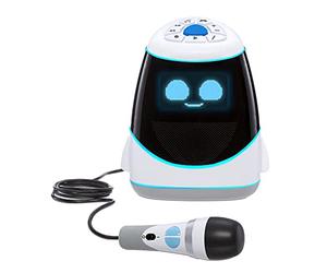 Little Tikes Tobi 2 Interactive Karaoke Machine - Haut-parleur intégré, Microphone et Bluetooth - Mode multijoueur, jeux, etc. - Enregistrement et lecture audio - Pour les enfants de 6 ans et plus