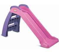 Little Tikes | Toboggan First Slide - 95 cm - Rose-Violet - Sûr et pliable - Idéal pour les enfants