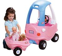 Little Tikes Véhicule Princesse Coupé Cozy - Pour jouets & poupées - Fabrication durable pour jouer à l'intérieur & à l'extérieur