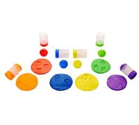 Wonder Factory Never Dry Pâte à Modeler - 74 ML de Pâte dans Un Outil 4 en 1, Pate à Modeler Colorée, Ne Sèche Pas, sans Gluten et Sent Bon, Jeux Créatifs pour Enfants