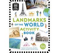 Petits voyageurs – Monuments du monde – Puzzles, gribouillages, autocollants et quiz