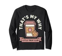 Little Treat Club Funny Snack Reward Quote Manche Longue