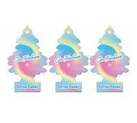 LITTLE TREES Lot de 3 désodorisants LTZ046 Cotton Candy.