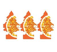 LITTLE TREES Lot de 3 désodorisants LTZ084 - Jus d'orange - Taille Unique