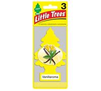 Little Trees Vanillaroma Lot de 3 désodorisants voiture - Parfum longue durée - Fabriqué aux USA