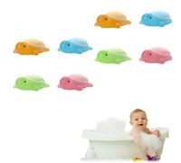 Little Turtle Lot de 4 savons à l'huile essentielle faits à la main avec ingrédients naturels pour enfants, gâteau corporel tortue fait main pour se laver les cheveux et se baigner (8)