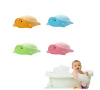 Little Turtle Lot de 4 savons à l'huile essentielle faits à la main avec ingrédients naturels pour enfants, gâteau corporel tortue fait main pour se laver les cheveux et se baigner (4)
