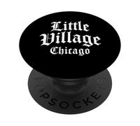 Little Village, Chicago, Illinois, Villita Loop, côté sud 312 PopSockets PopGrip Adhésif