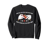 Little Voice Keep Telling Me « Get More Yarn » Tricot Sweatshirt