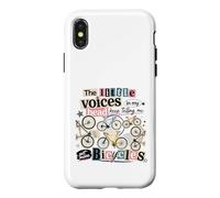 Little Voices Get More Bicycle Lover Coque pour iPhone X/XS