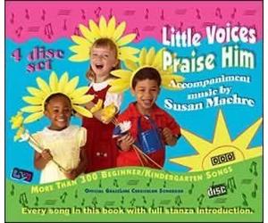 Little Voices Praise Him (All 315 songs, Set of 4 CDs)
