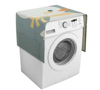 Little White Duck Housse de protection pour machine à laver et sèche-linge avec poches de rangement 137,9 x 52,1 cm
