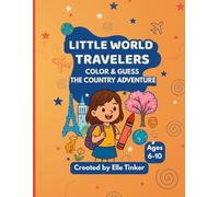 Little World Travelers: Color & Guess The Country Adventure