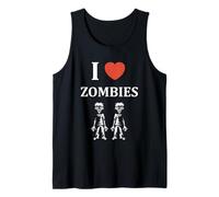 Little Zombie Dead Halloween i Love Zombies Débardeur