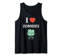 Little Zombie Funny Halloween Dead i Love Zombies Débardeur