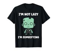 Little Zombies Dead Halloween Not Lazy I'm a Zombie T-Shirt