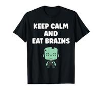 Little Zombies Halloween Dead Eat Brains Zombie T-Shirt