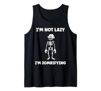 Little Zombies Halloween Dead Not Lazy I'm a Zombie Débardeur