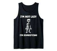 Little Zombies Halloween Dead Not Lazy I'm a Zombie Débardeur