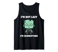 Little Zombies Halloween Dead Not Lazy I'm a Zombie Débardeur