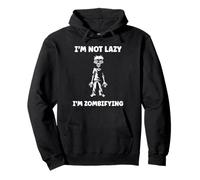 Little Zombies Halloween Dead Not Lazy I'm a Zombie Sweat à Capuche