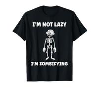 Little Zombies Halloween Dead Not Lazy I'm a Zombie T-Shirt