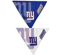 Littlearth Ensemble bandana unisexe pour adulte NFL New York Giants à domicile et à l'extérieur, couleur de l'équipe, taille L