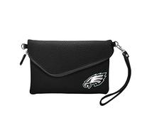 Littlearth Femme NFL San Francisco 49ers SE replie sur Galet de Hanche Sac à Main, Rouge foncé, Femme, 300432-EAGL-BLCK, Noir, 9" x 6" x 1"
