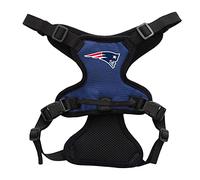 Littlearth Harnais Unisexe pour Animal Domestique NFL New England Patriots à Clip sur Le Devant, Couleur de l'équipe, Taille S