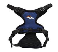 Littlearth NFL Denver Broncos Harnais pour animal domestique avec clip avant Unisexe Taille L