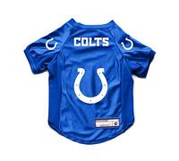 Littlearth NFL Indianapolis Colts NFL Indianapolis Colts Maillot de Sport pour Chien et Chat Tissu Extensible, Couleur de l'équipe Taille S (320156-COLT-S-1)
