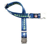Littlearth NFL Seattle Seahawks Collier pour Animal de Compagnie Couleur de l'équipe Taille L