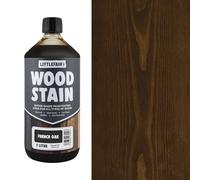 Littlefair's Teinte Bois 1ltr - Teinture Bois Écologique À Base D'Eau et Sûre - Lasure Bois Intérieur à Séchage Rapide - Peinture Lasure pour Bois Nettoyage Facile - Couleur:Chêne français