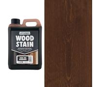 Littlefair's Teinte Bois 5ltr - Teinture Bois Écologique À Base D'Eau et Sûre - Lasure Bois Intérieur à Séchage Rapide - Peinture Lasure pour Bois Nettoyage Facile - Couleur:Acajou rouge foncé