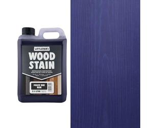 Littlefair's Teinture à bois à base d'eau - Gamme de couleurs spéciales - Police Box Bleu (2,5 l)