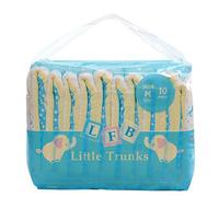 LittleForBig 4500-5000 ml Couche Adulte Imprimée 10 Pièces - Petit Éléphanteau (M)