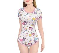 LittleForBig Coton Body Onesie pyjamas Bodysuit - Baby Usagi & Bella Body Rose XXXL