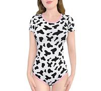 LittleForBig Coton Body Onesie pyjamas Bodysuit - Vache à lait Body Blanc L
