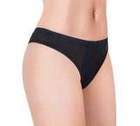 LittleForBig Culotte fine respirante Tucking Gaff Brésilienne Cheeky Culotte lisse soyeuse Cacher Gaff Shaping Slip pour Crossdresser Personnes Transgenres, Noir , XXL