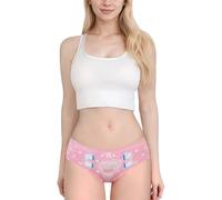 LittleForBig Culotte hipster confortable en coton doux pour femme « Oopsie », Rose, XXL